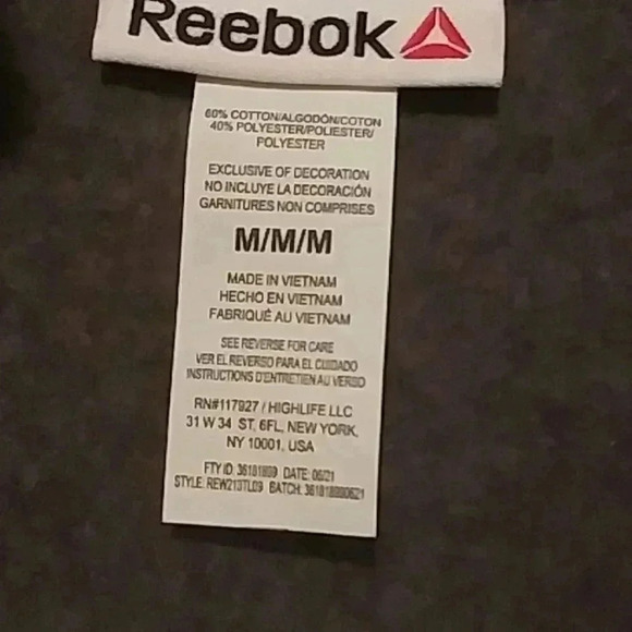 💙🐾New Reebok color block qtr zip - Picture 5 of 8